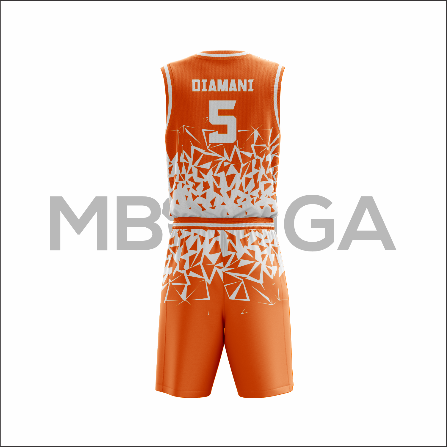 Basketball Uniform Set (Jersey and Shorts) - Image 3
