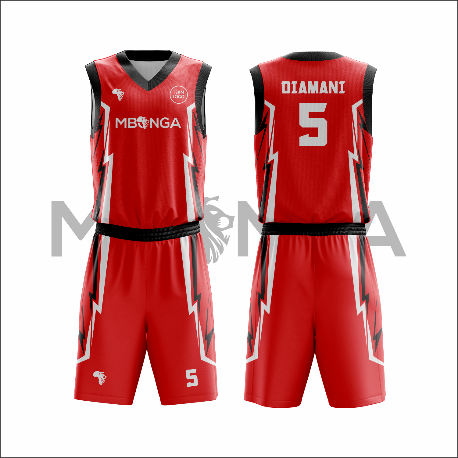 Basketball Uniform Set (Jersey and Shorts)