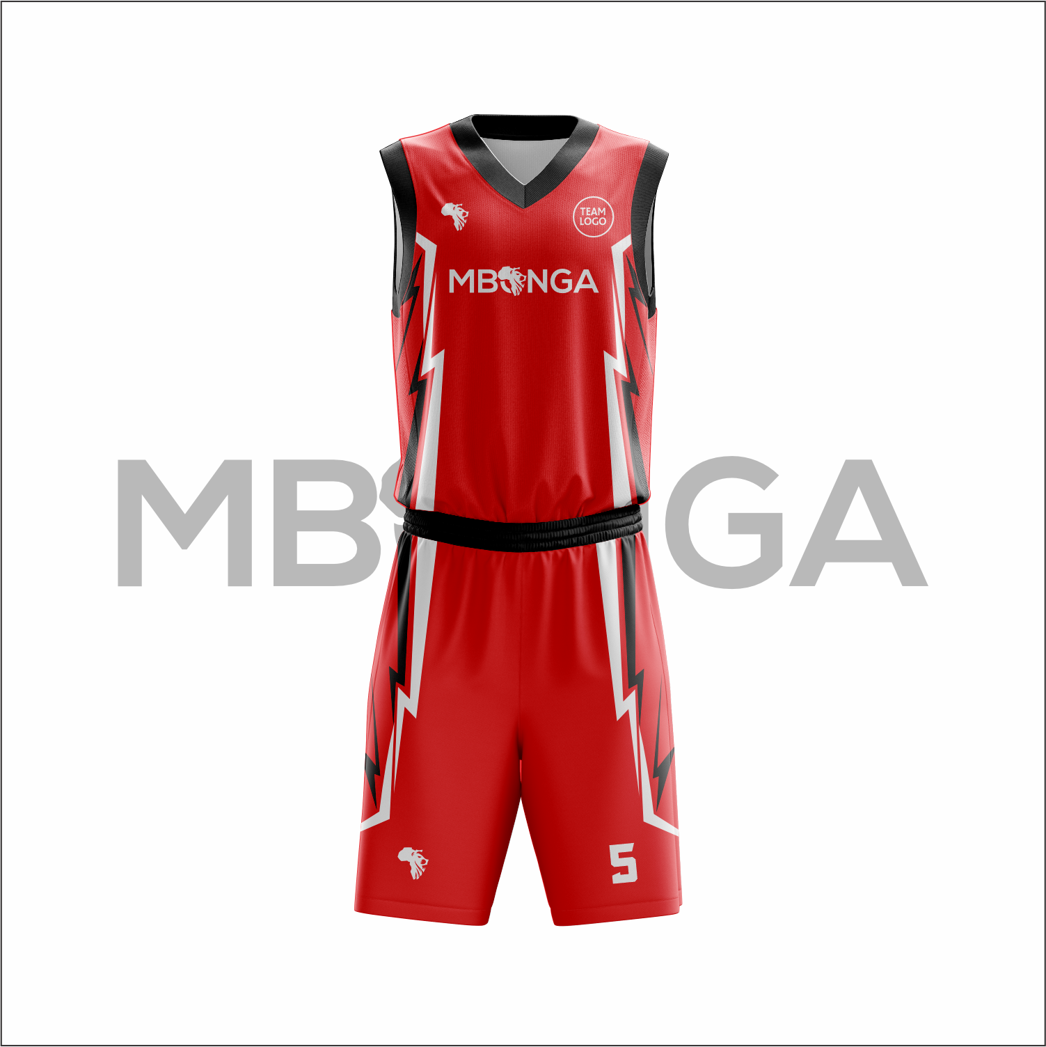 Basketball Uniform Set (Jersey and Shorts) - Image 2