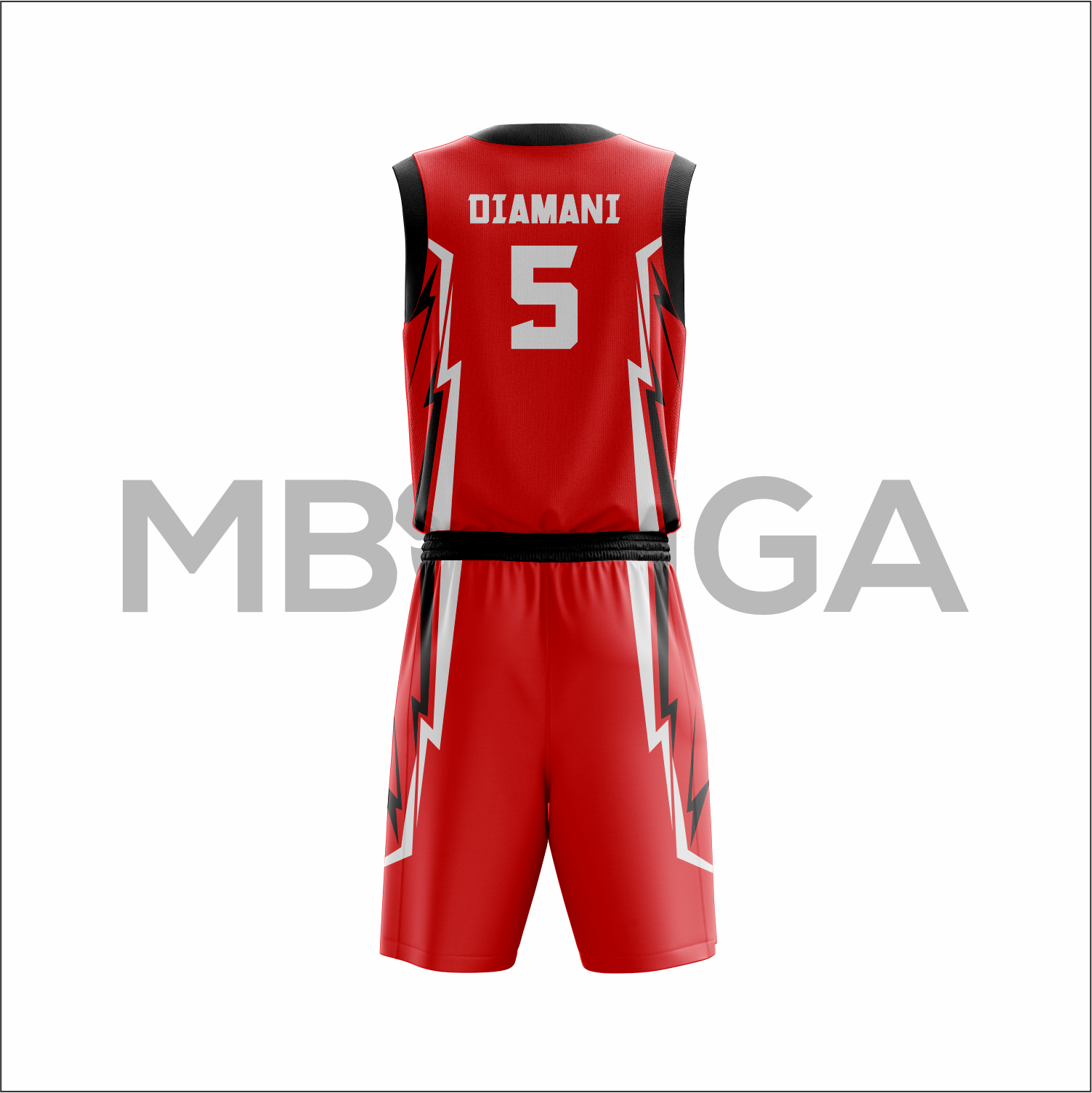 Basketball Uniform Set (Jersey and Shorts) - Image 3
