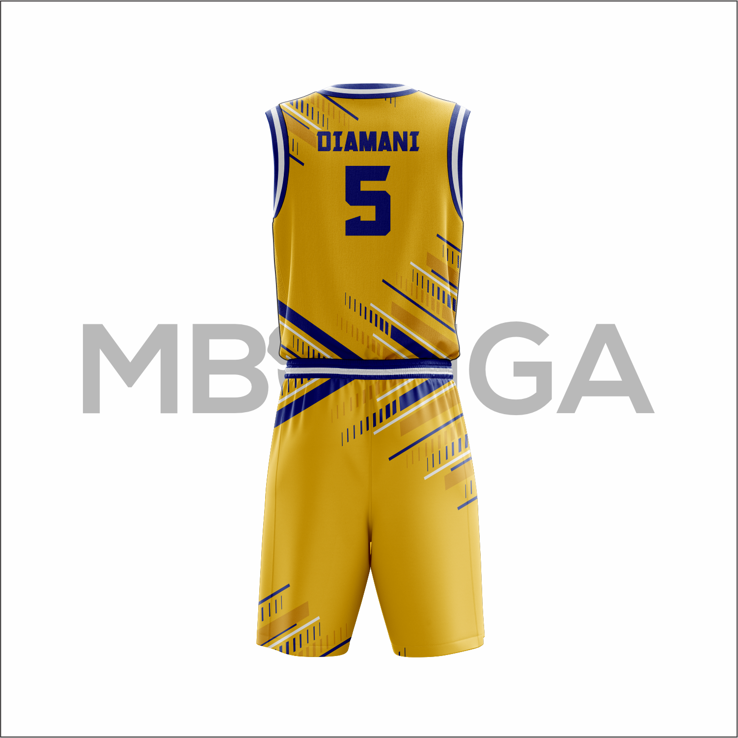 Basketball Uniform Set (Jersey and Shorts) - Image 3