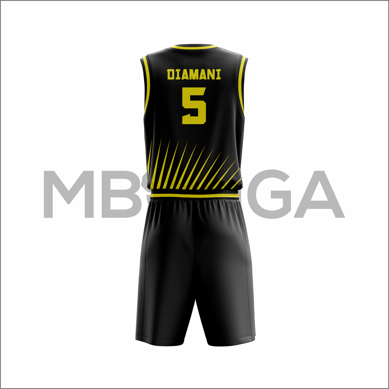 Basketball Uniform Set (Jersey and Shorts) - Image 3