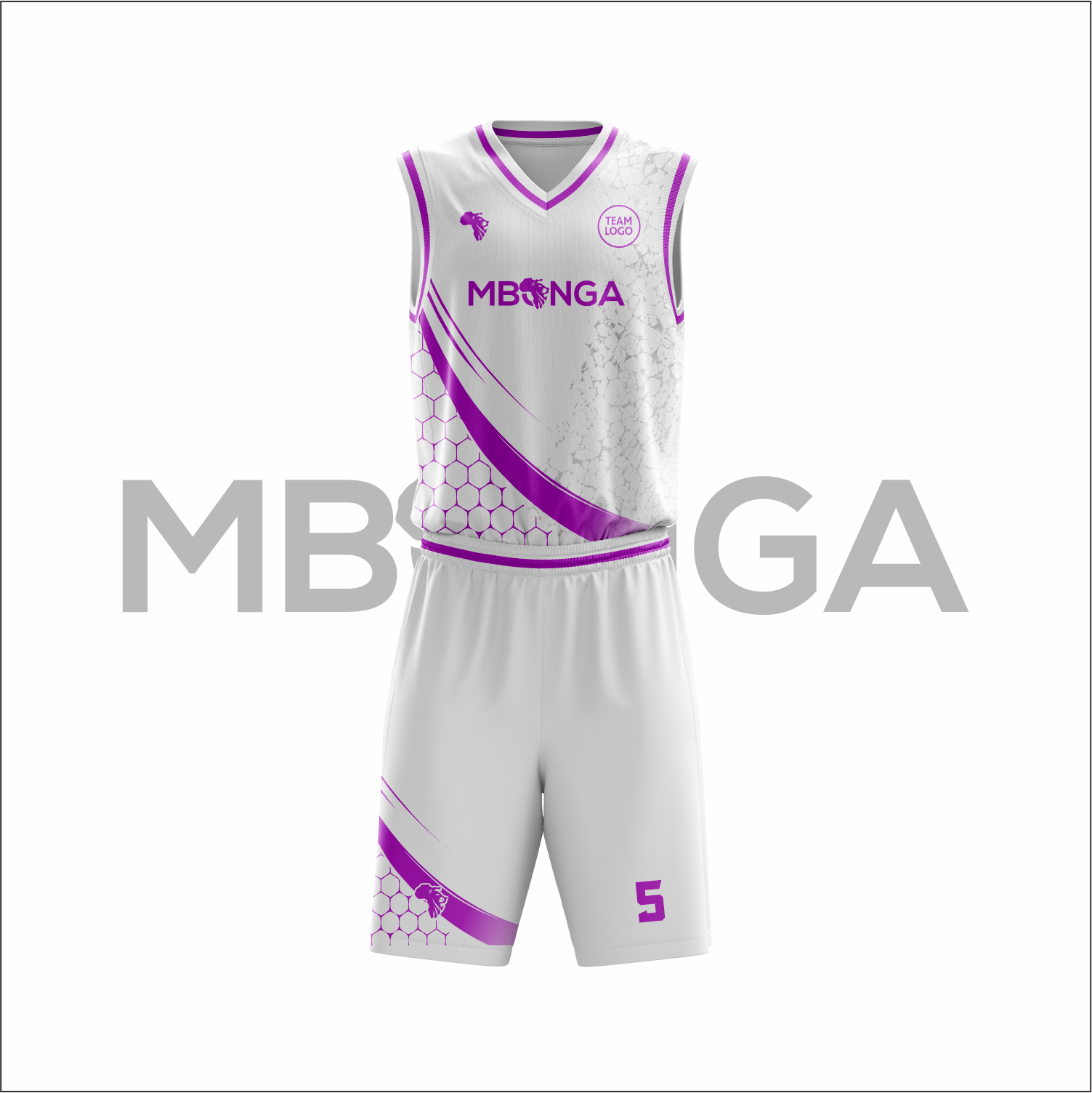 Basketball Uniform Set (Jersey and Shorts) - Image 2