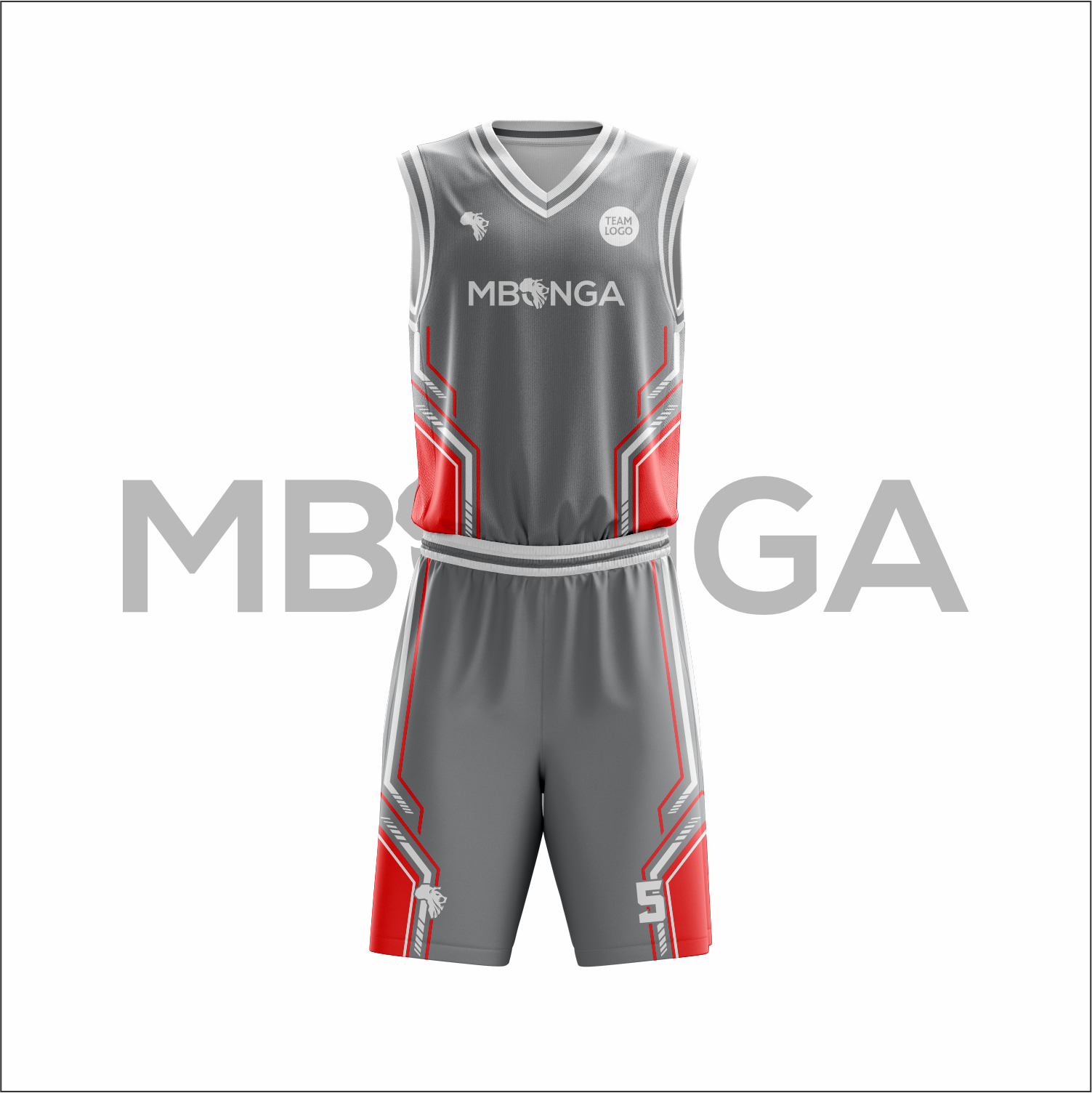 Basketball Uniform Set (Jersey and Shorts) - Image 2