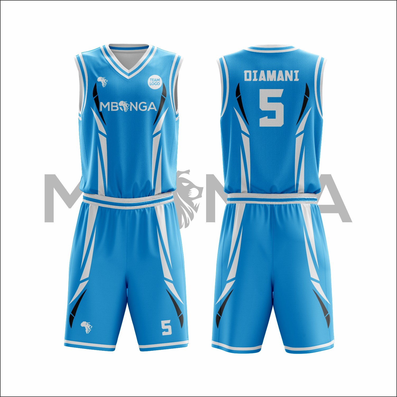 Basketball Uniform Set (Jersey and Shorts)
