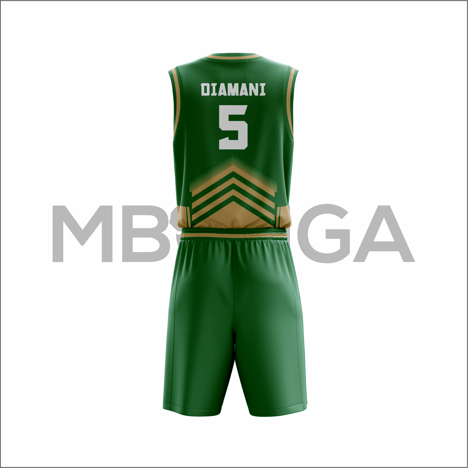 Basketball Uniform Set (Jersey and Shorts) - Image 3